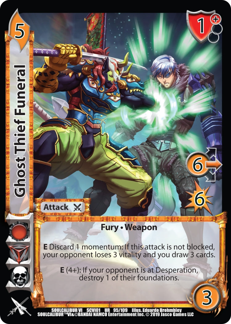 Image for Ghost Thief Funeral (95) (SCVI) - UniVersus