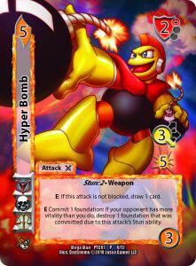 Hyper Bomb (Full Art) (2019 UFS PTC) - Mega Man: Collector's Tins (MM01) | Red Riot Games CA