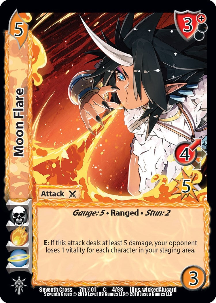 Image for Moon Flare (4) (SVC) - UniVersus