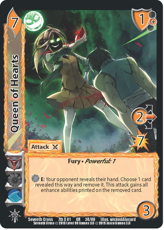 Image for Queen of Hearts (24) (SVC) - UniVersus