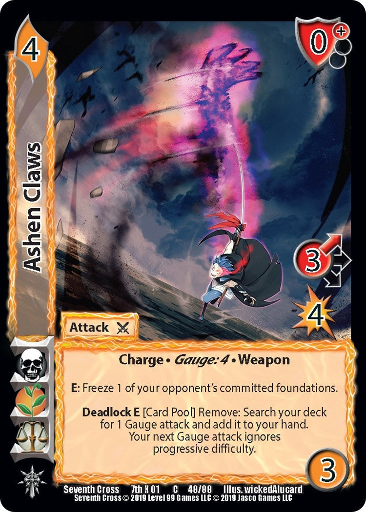 Image for Ashen Claws (48) (SVC) - UniVersus
