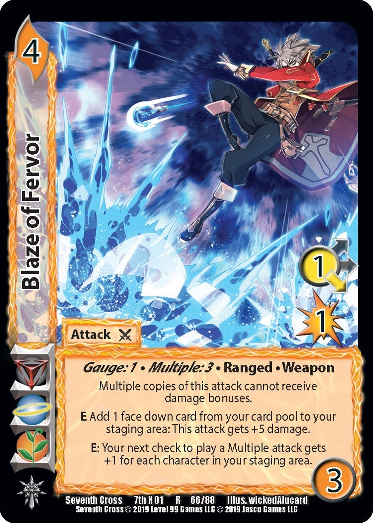 Image for Blaze of Fervor (66) (SVC) - UniVersus