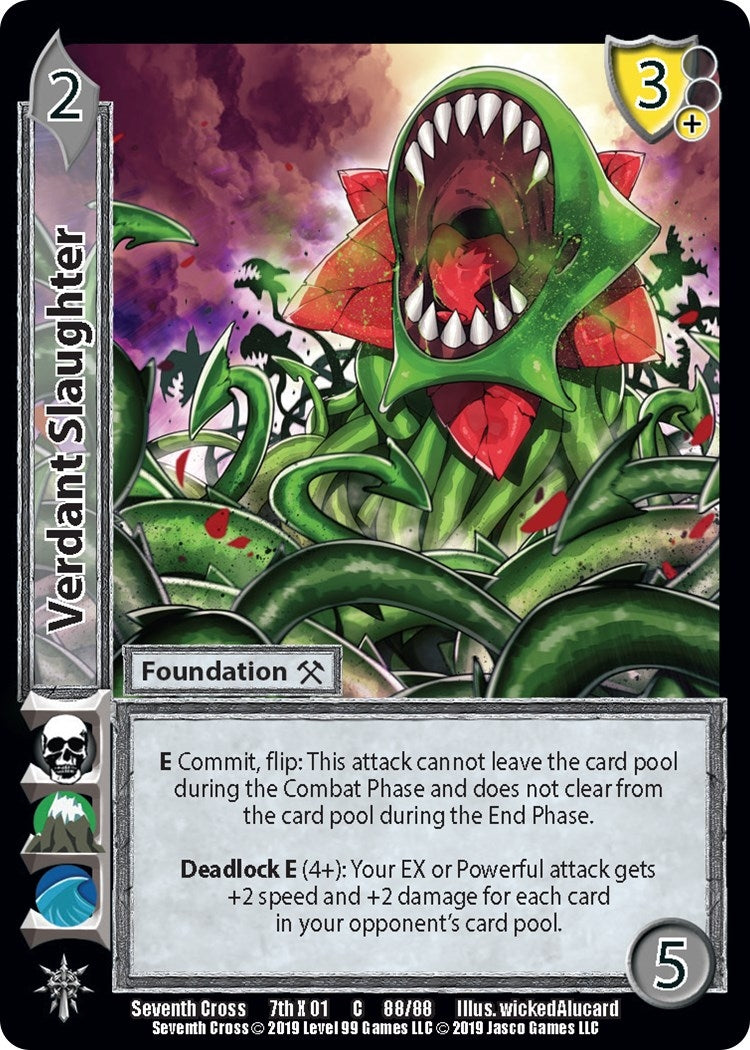 Image for Verdant Slaughter (88) (SVC) - UniVersus