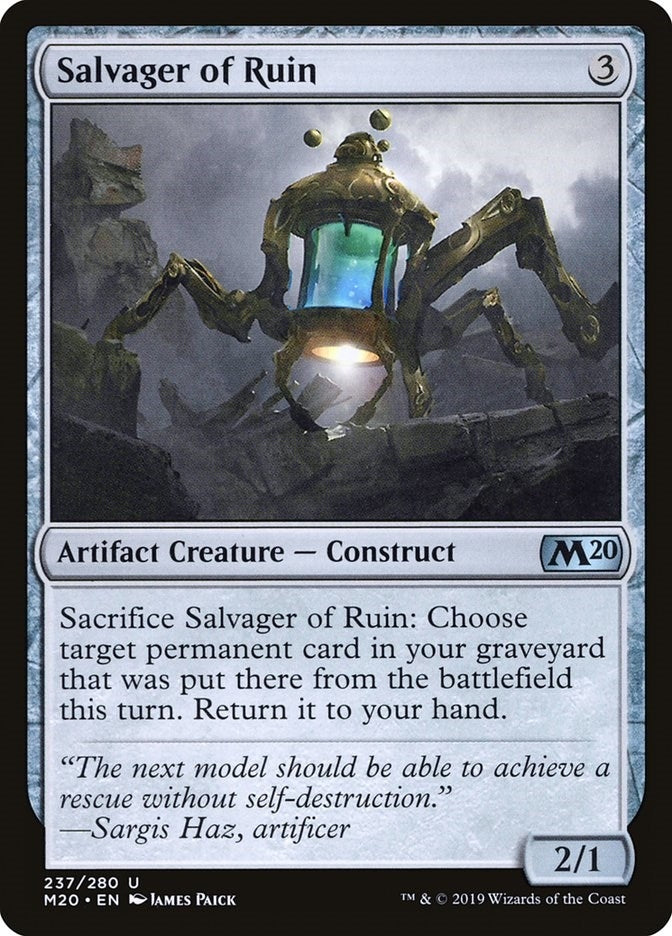 Image for Salvager of Ruin (237) [M20]