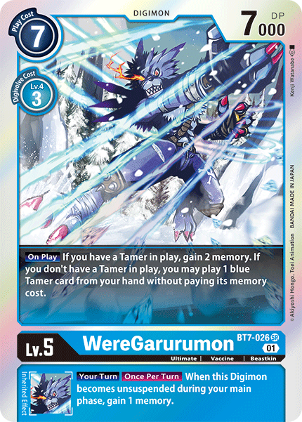 WereGarurumon [BT7-026] [Next Adventure] | Red Riot Games CA