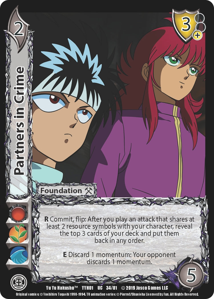 Image for Partners in Crime (34) (YYH) - UniVersus