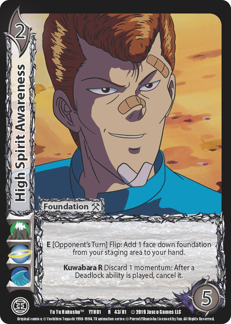 Image for High Spirit Awareness (43) (YYH) - UniVersus