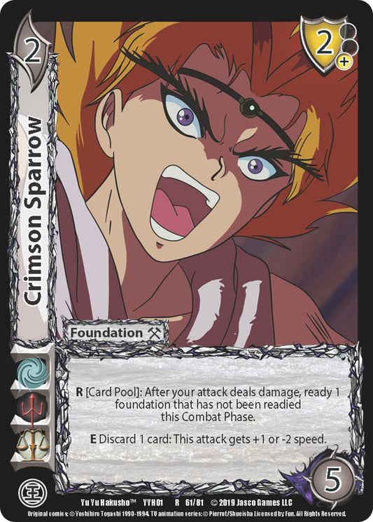 Image for Crimson Sparrow (61) (YYH) - UniVersus