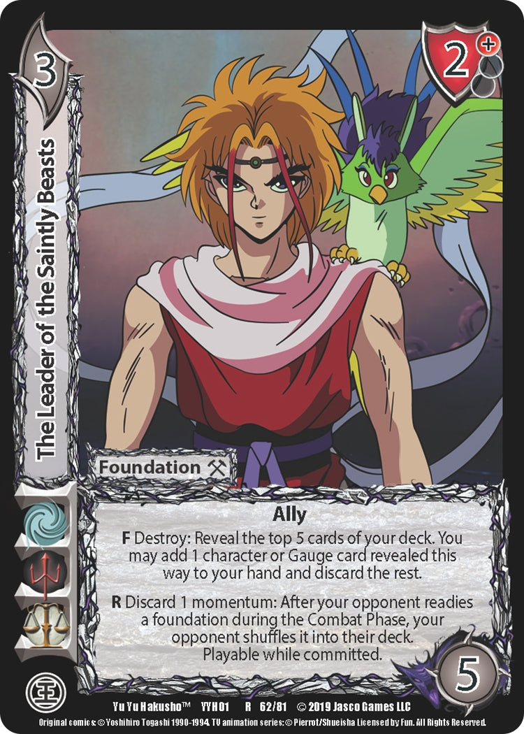 Image for The Leader of the Saintly Beasts (62) (YYH) - UniVersus