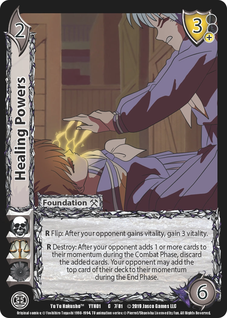 Image for Healing Powers (7) (YYH) - UniVersus