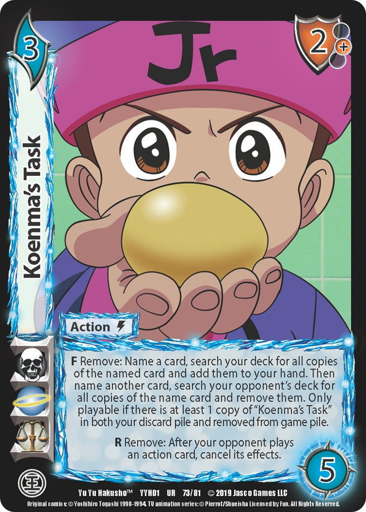 Image for Koenma's Task (73) (YYH) - UniVersus