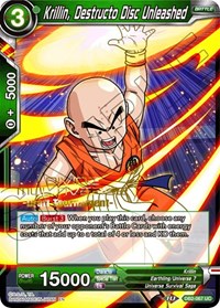 Krillin, Destructo Disc Unleashed (Divine Multiverse Draft Tournament) (DB2-067) [Tournament Promotion Cards] | Red Riot Games CA