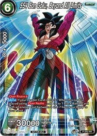 SS4 Son Goku, Beyond All Limits (P-262) [Tournament Promotion Cards] | Red Riot Games CA