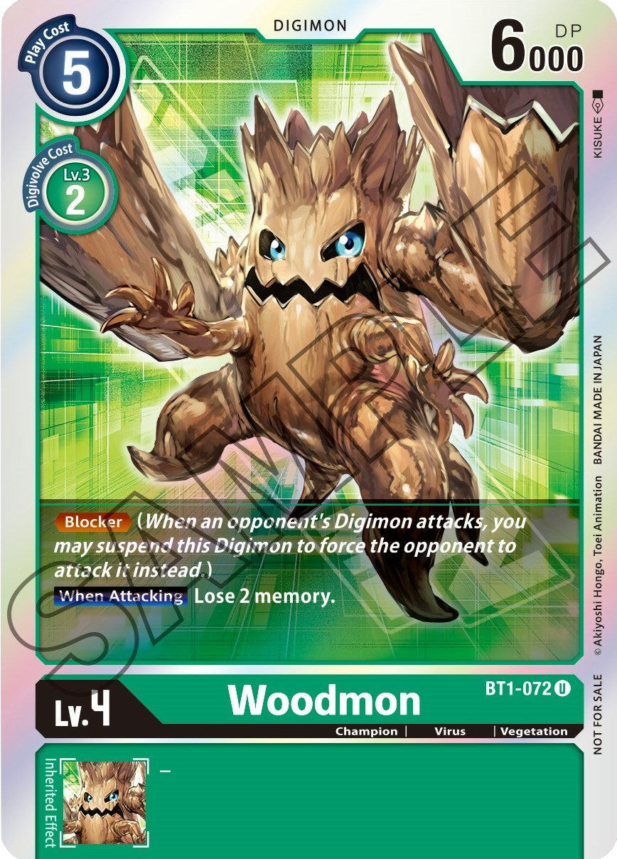 Woodmon [BT1-072] (Event Pack 1) [Release Special Booster Promos] | Red Riot Games CA