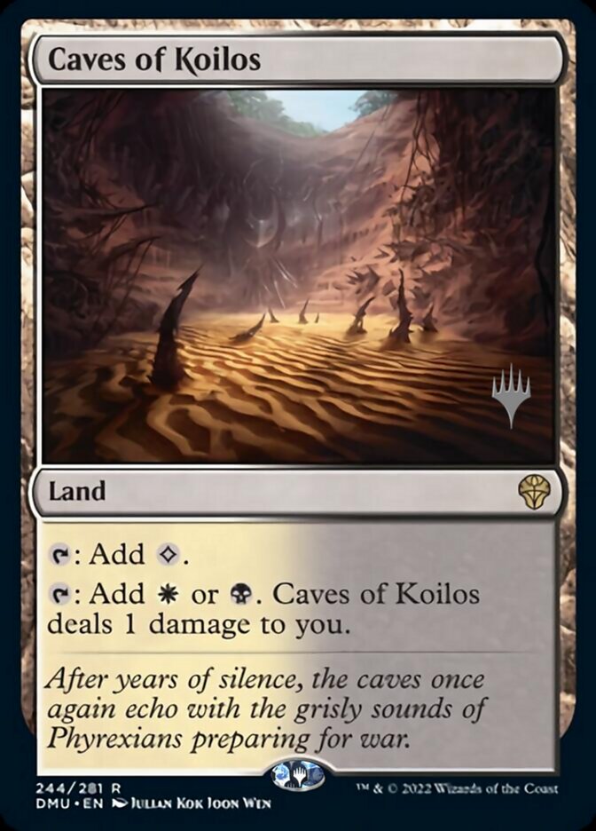 Caves of Koilos (Promo Pack) [Dominaria United Promos] | Red Riot Games CA