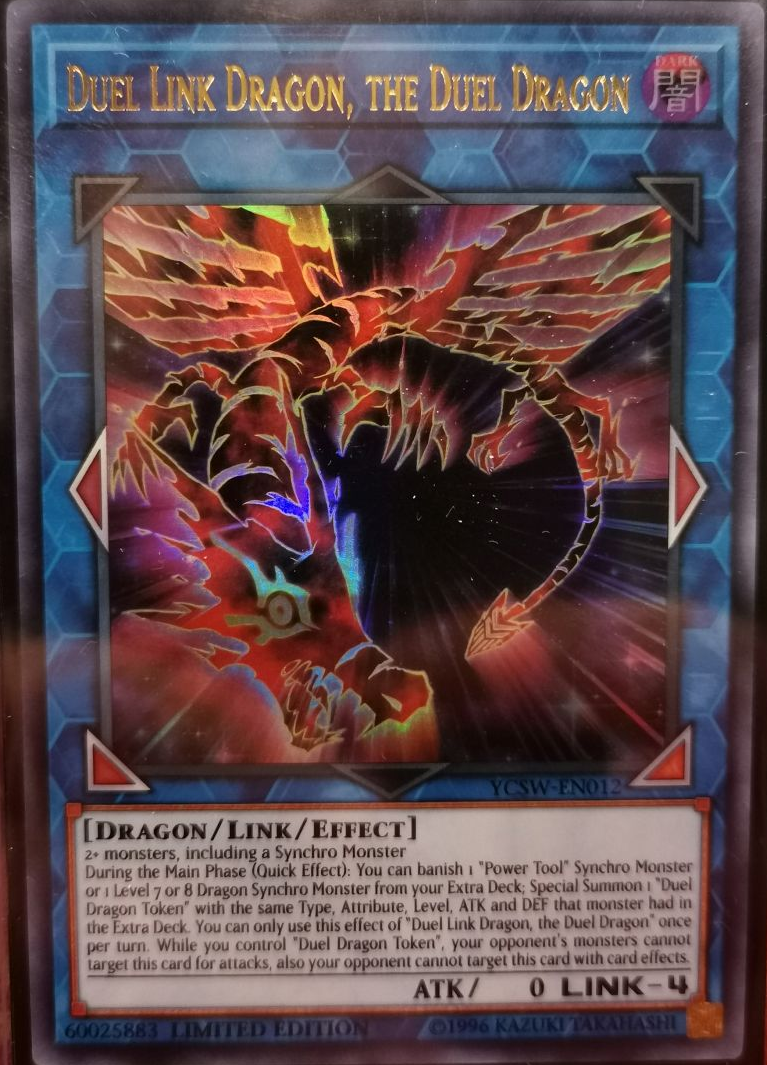 Duel Link Dragon, the Duel Dragon [YCSW-EN012] Ultra Rare | Red Riot Games CA