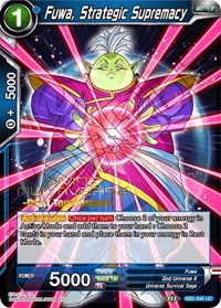 Fuwa, Strategic Supremacy (Divine Multiverse Draft Tournament) (DB2-045) [Tournament Promotion Cards] | Red Riot Games CA