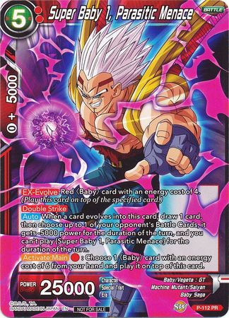 Super Baby 1, Parasitic Menace (Power Booster) (P-112) [Promotion Cards] | Red Riot Games CA