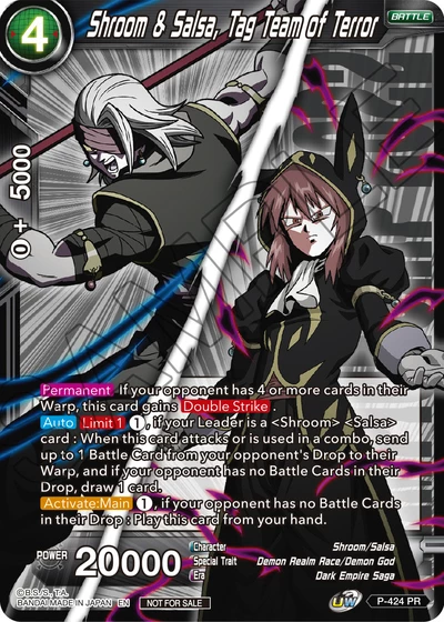 Shroom & Salsa, Tag Team of Terror (Championship Pack 2022 Vol.2) (P-424) [Promotion Cards] | Red Riot Games CA