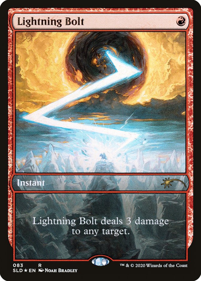 Lightning Bolt (083) [Secret Lair Drop Series] | Red Riot Games CA