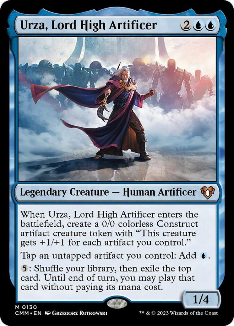 Urza, Lord High Artificer [Commander Masters] | Red Riot Games CA