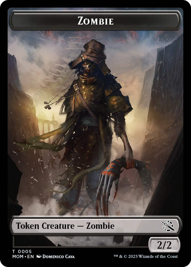 Zombie Token [March of the Machine Tokens] | Red Riot Games CA