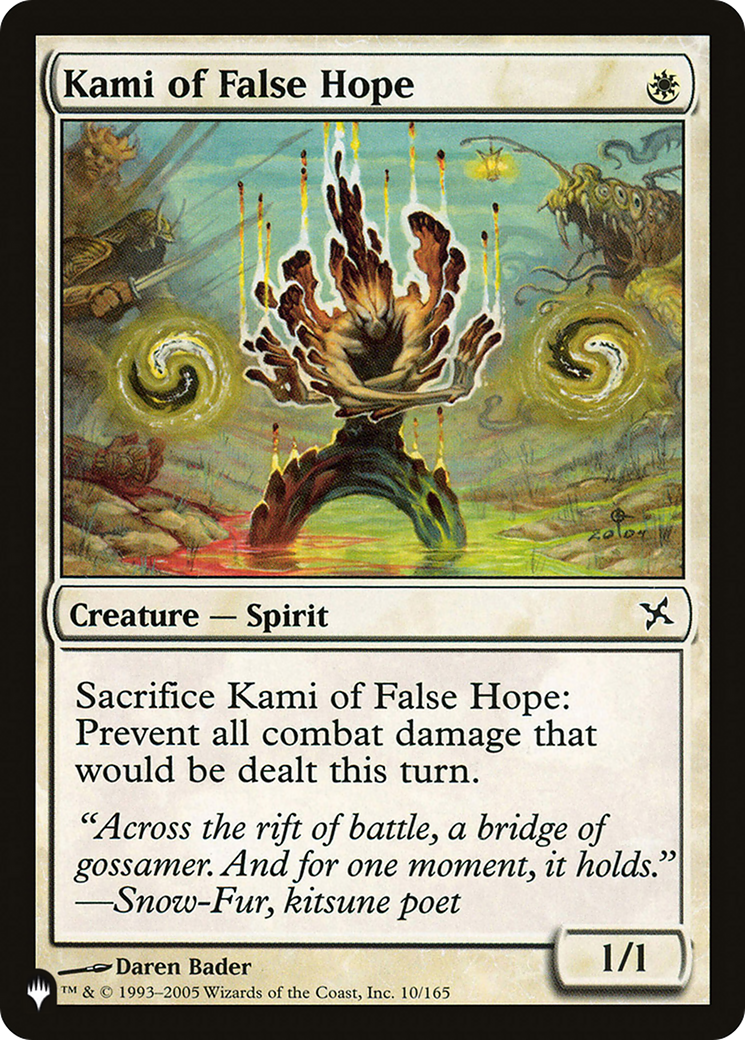 Kami of False Hope [The List Reprints] | Red Riot Games CA