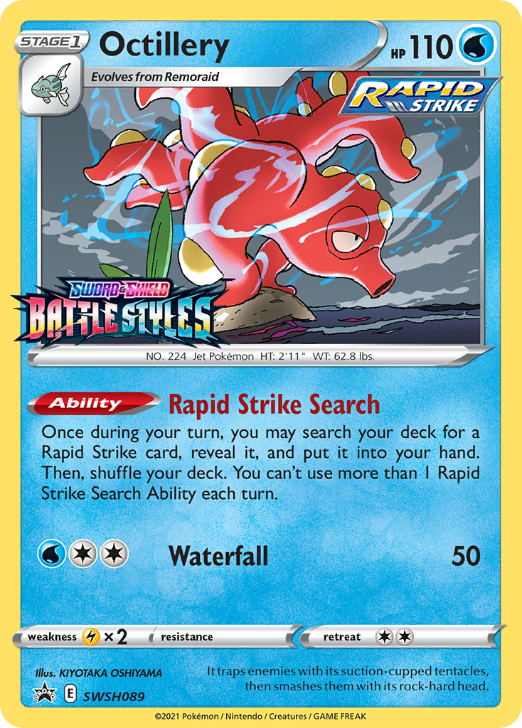 Octillery (SWSH089) (Prerelease Promo) [Sword & Shield: Black Star Promos] | Red Riot Games CA