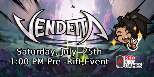 Vendetta Saturday July 25th 2026 1:00 PM