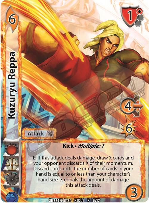 Kuzuryu Reppa (Full Art Promo) - Street Fighter CCG (SF01) | Red Riot Games CA