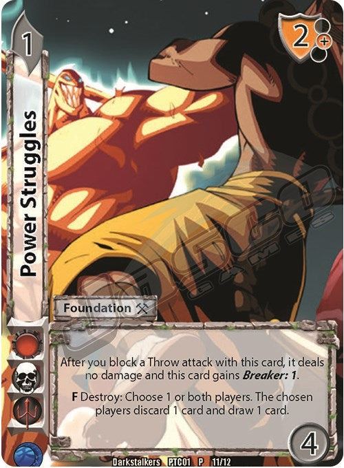 Image for Power Struggles (Full Art Promo) (11) [DS01]