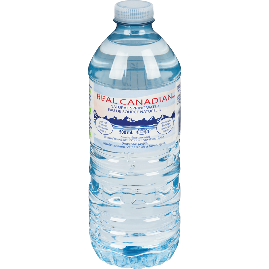 bottle of water