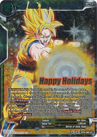 Son Goku, the Path to Godhood (Gift Box 2019) (BT8-068) [Promotion Cards] | Red Riot Games CA