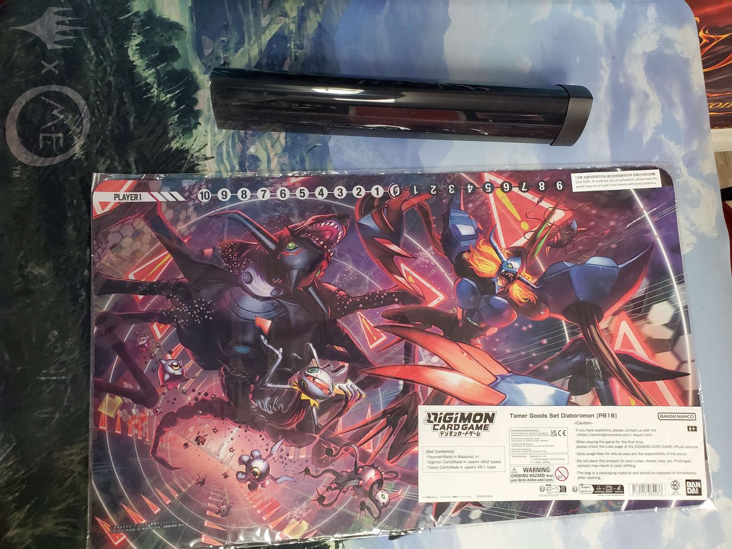 Diaboromon playmat.