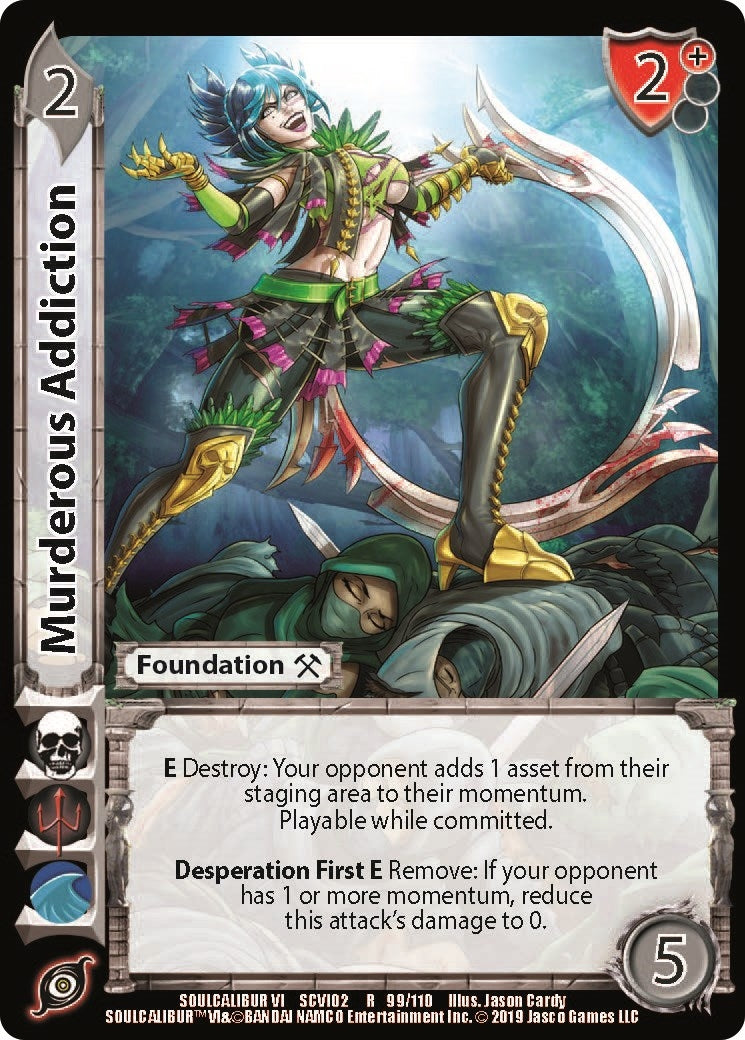 Image for Murderous Addiction (99) (SCVI2) - UniVersus
