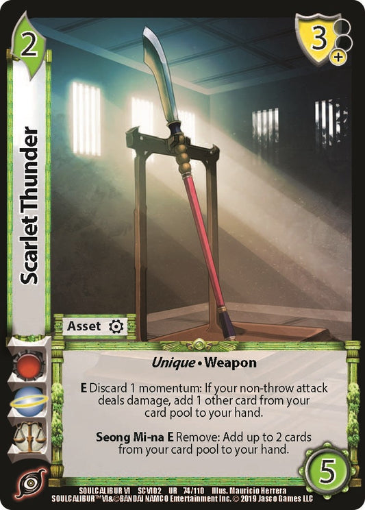 Image for Scarlet Thunder (74) (SCVI2) - UniVersus