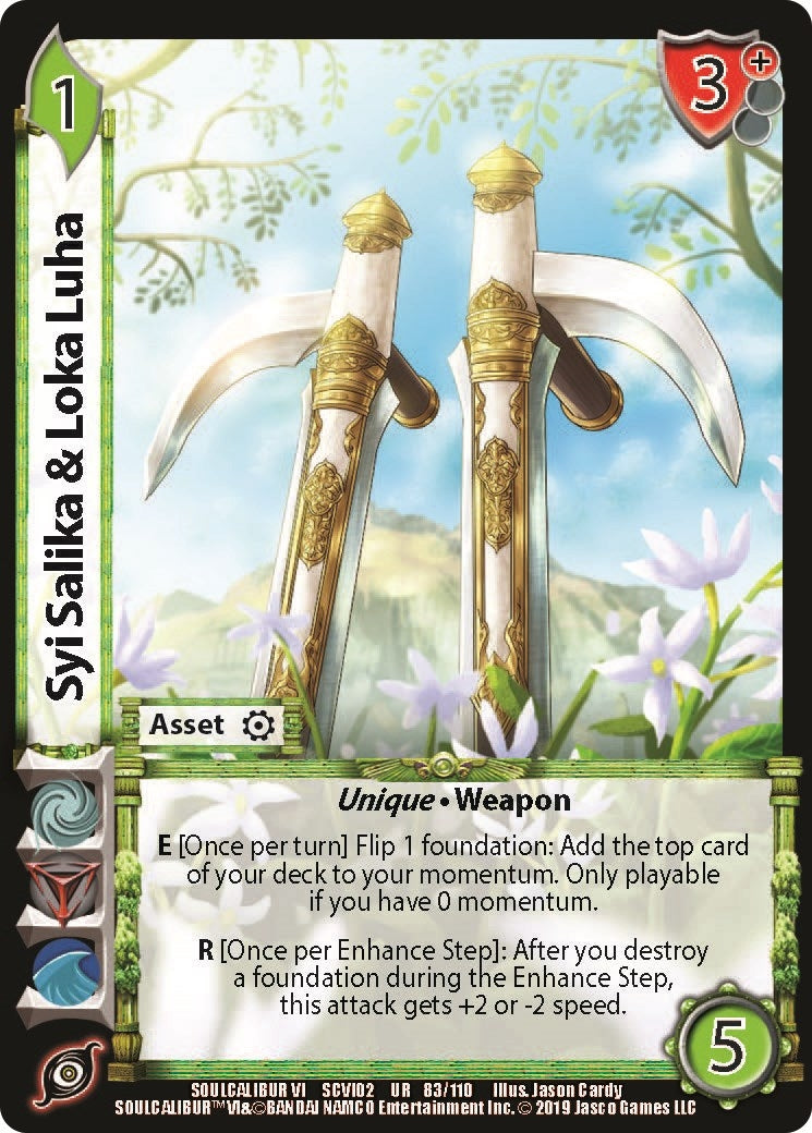 Image for Syi Salika & Loka Luha (83) (SCVI2) - UniVersus