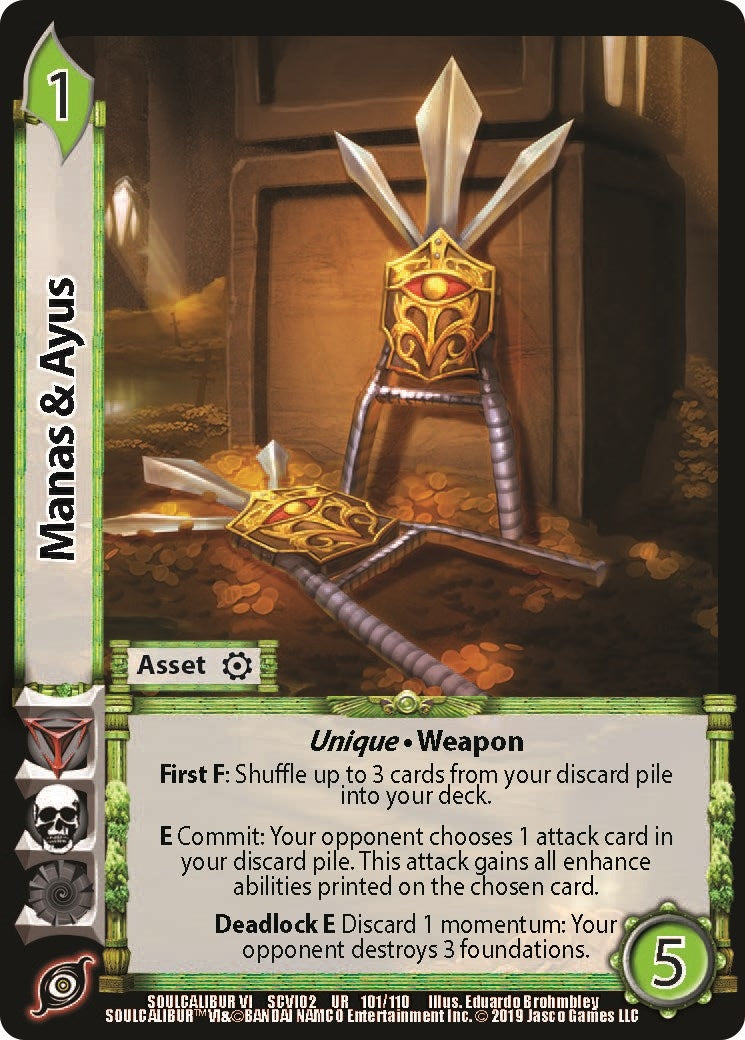 Image for Manas & Ayus (101) (SCVI2) - UniVersus