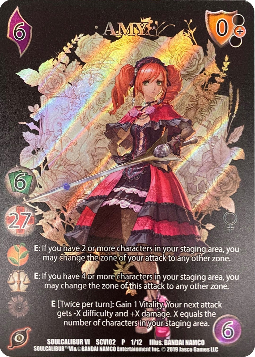 Image for Amy (Alt Art) (1) (SCVI2) - UniVersus