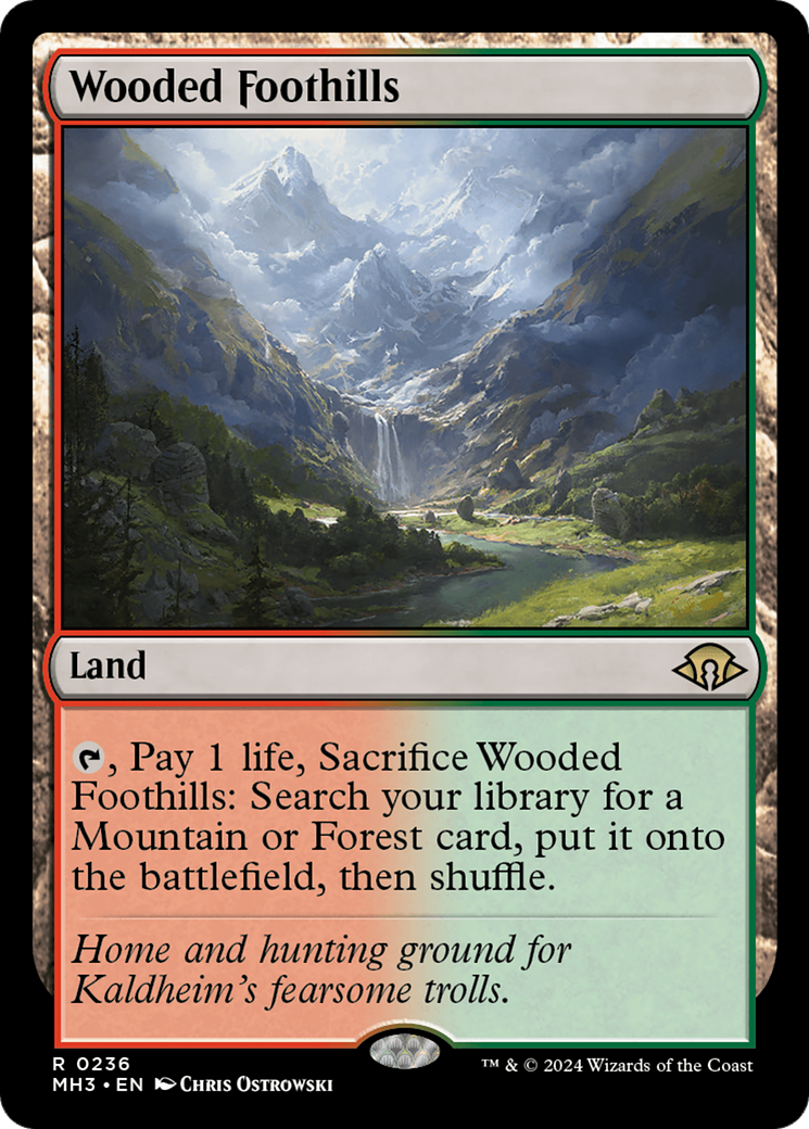 Wooded Foothills [Modern Horizons 3] | Red Riot Games CA