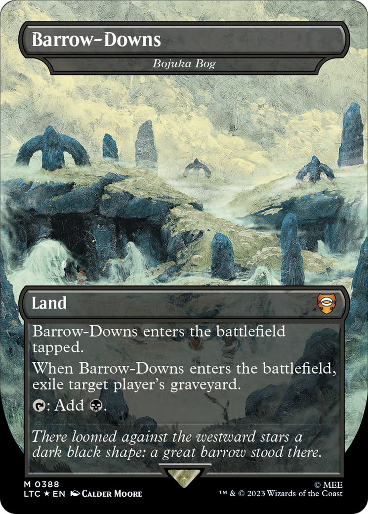 Barrow-Downs - Bojuka Bog (Surge Foil Realms and Relics) [The Lord of the Rings: Tales of Middle-Earth Commander] | Red Riot Games CA