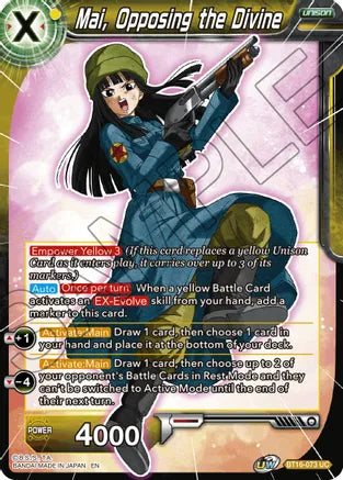 Mai, Opposing the Divine (BT16-073) [Realm of the Gods] | Red Riot Games CA