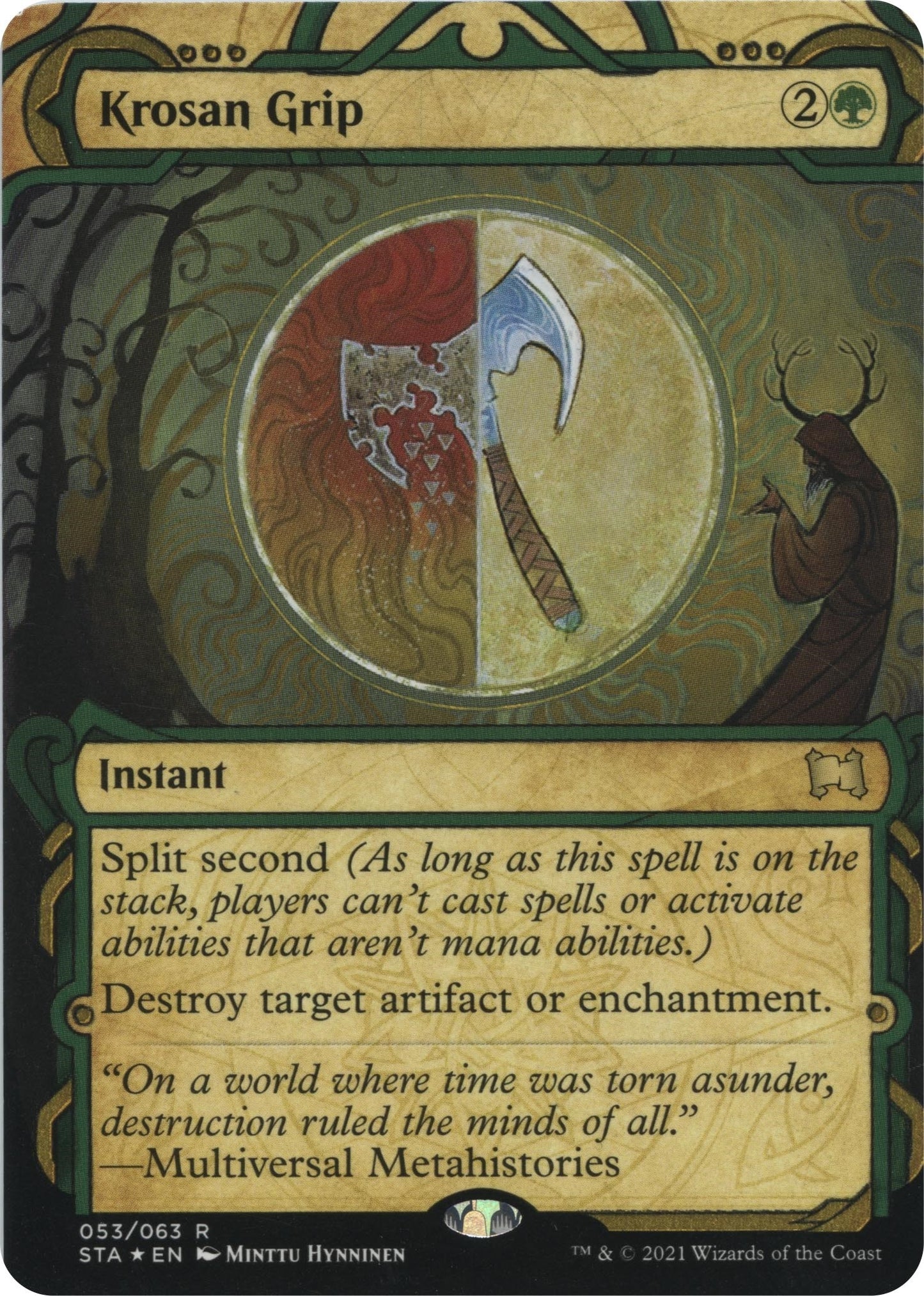 Image for Krosan Grip (Foil Etched) (53) [STA]