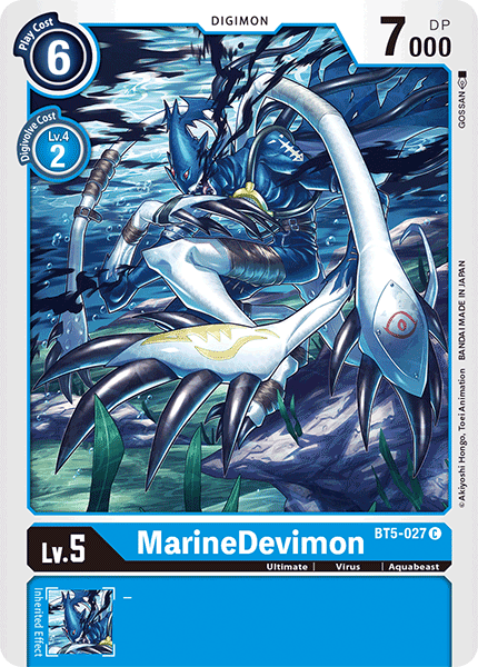 MarineDevimon [BT5-027] [Battle of Omni] | Red Riot Games CA