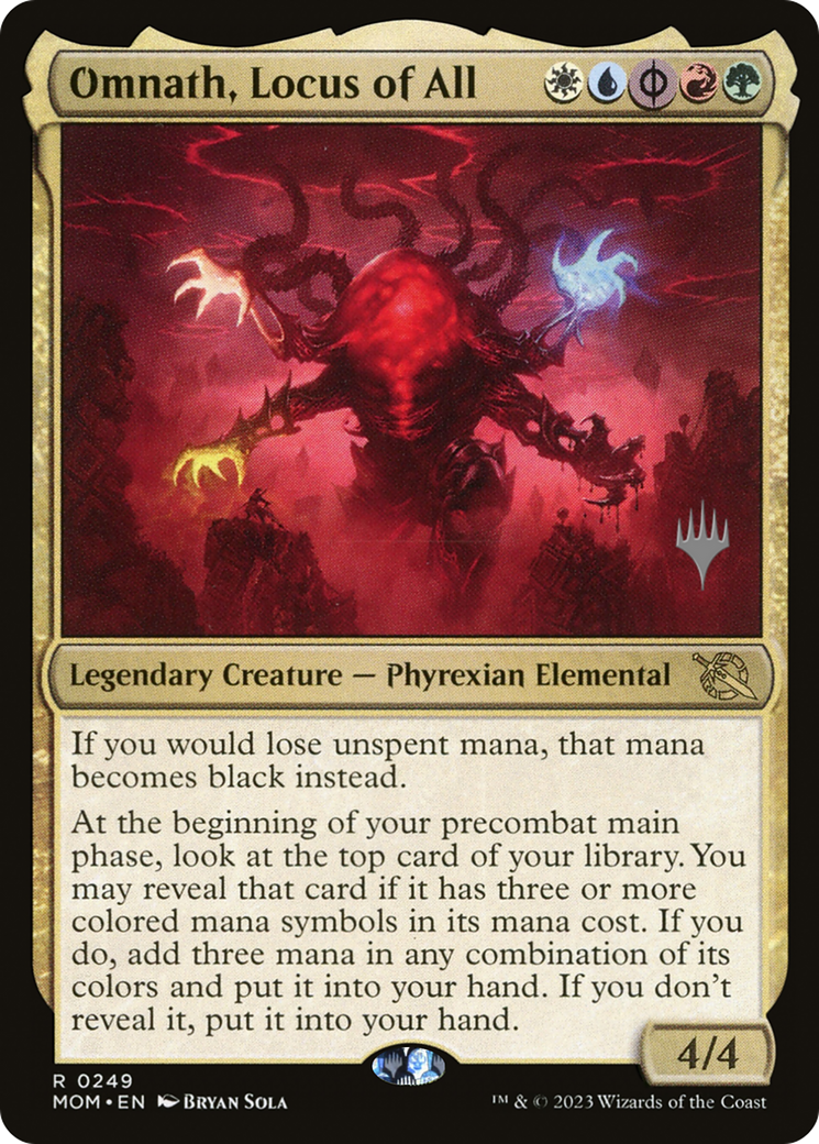 Omnath, Locus of All (Promo Pack) [March of the Machine Promos] | Red Riot Games CA