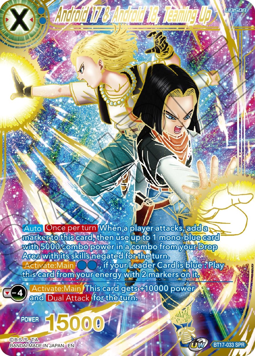 Android 17 & Android 18, Teaming Up (SPR) (BT17-033) [Ultimate Squad] | Red Riot Games CA
