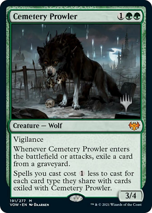 Image for Cemetery Prowler (191) (Promo Pack: Aetherdrift) - Magic: The Gathering