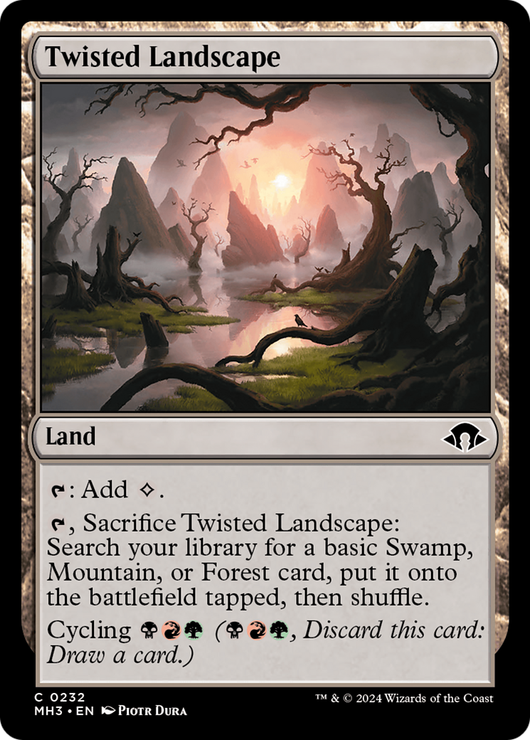 Twisted Landscape [Modern Horizons 3] | Red Riot Games CA