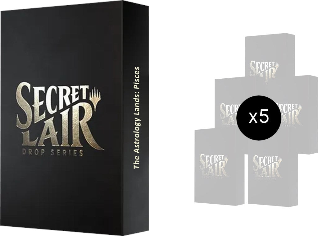 Image for Secret Lair: Astrology Lands (Pisces) Bundle - Non-Foil Edition - Magic: The Gathering
