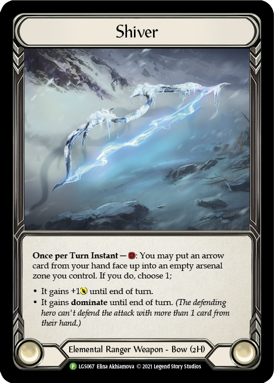 Shiver [LGS067] (Promo)  Cold Foil | Red Riot Games CA